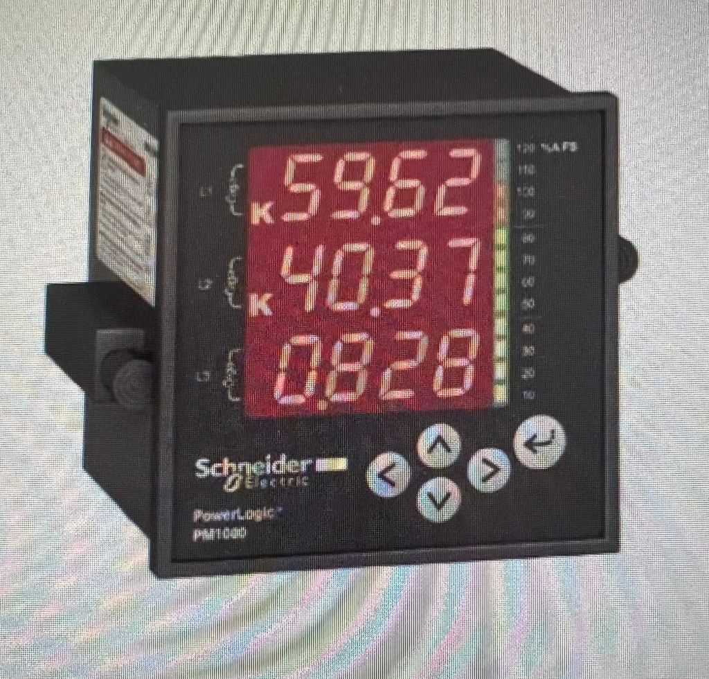 Multimedidor Metsedm6000 Digital P/tablero Schneider,